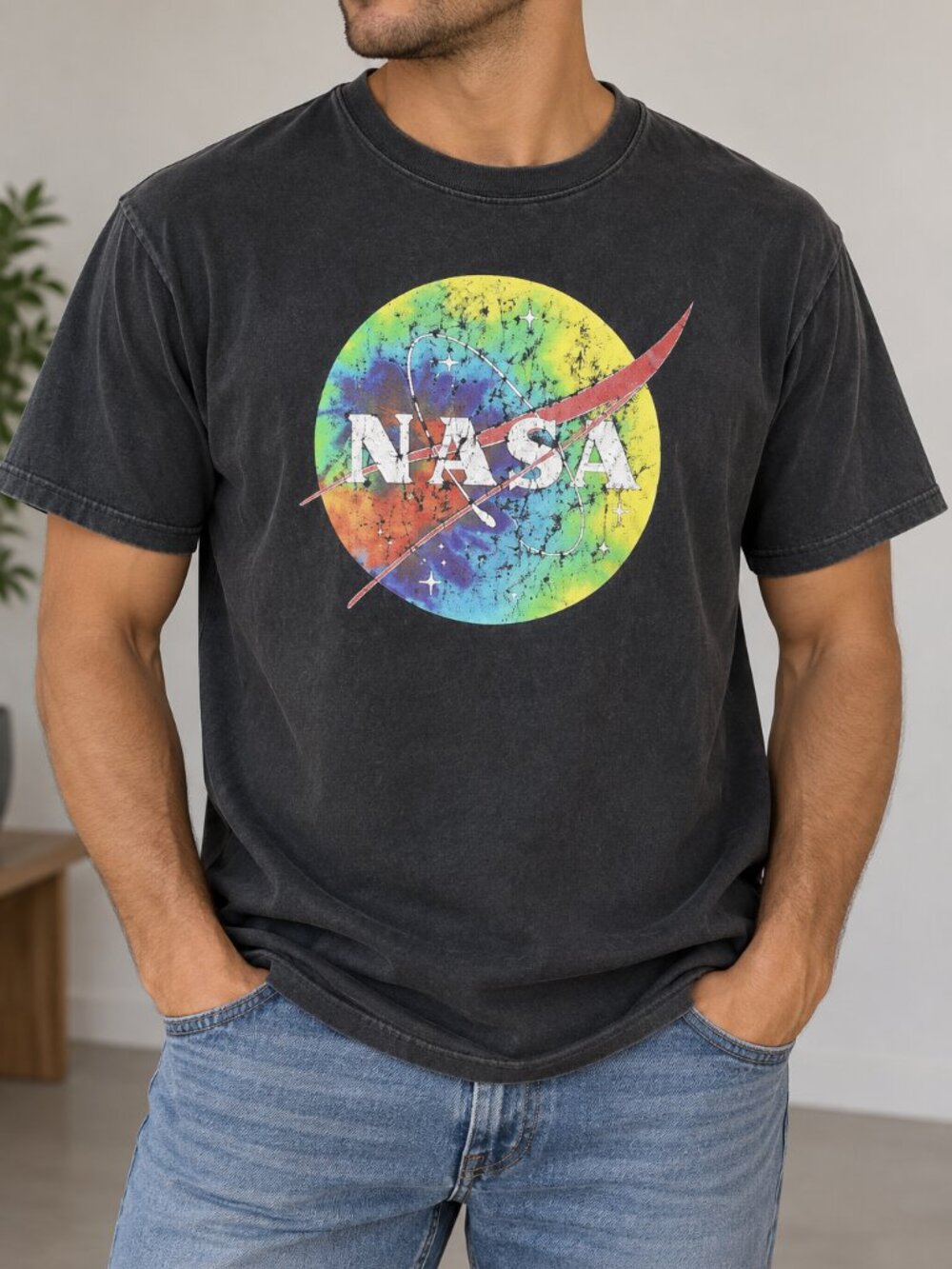 Akademiks NASA Graphic Tee LARGE